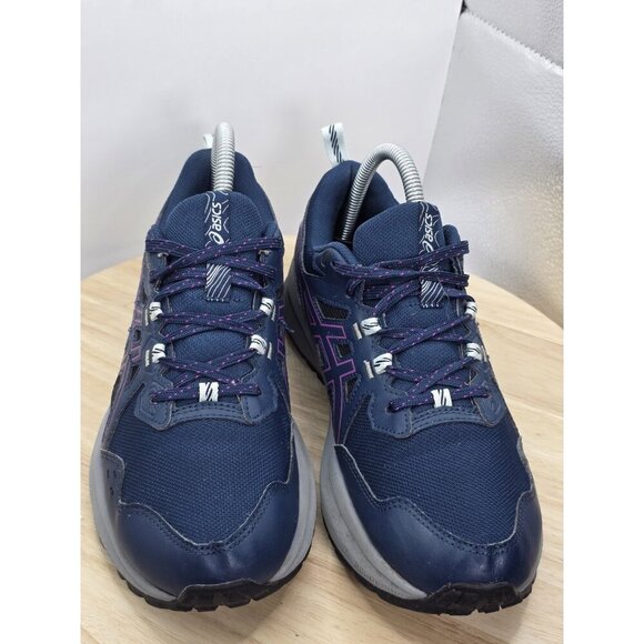 Asics Trail Scout 3 Running Trail Hiking Shoes  Womens SZ 9 US Black/Grey/Salmon - Picture 4 of 9